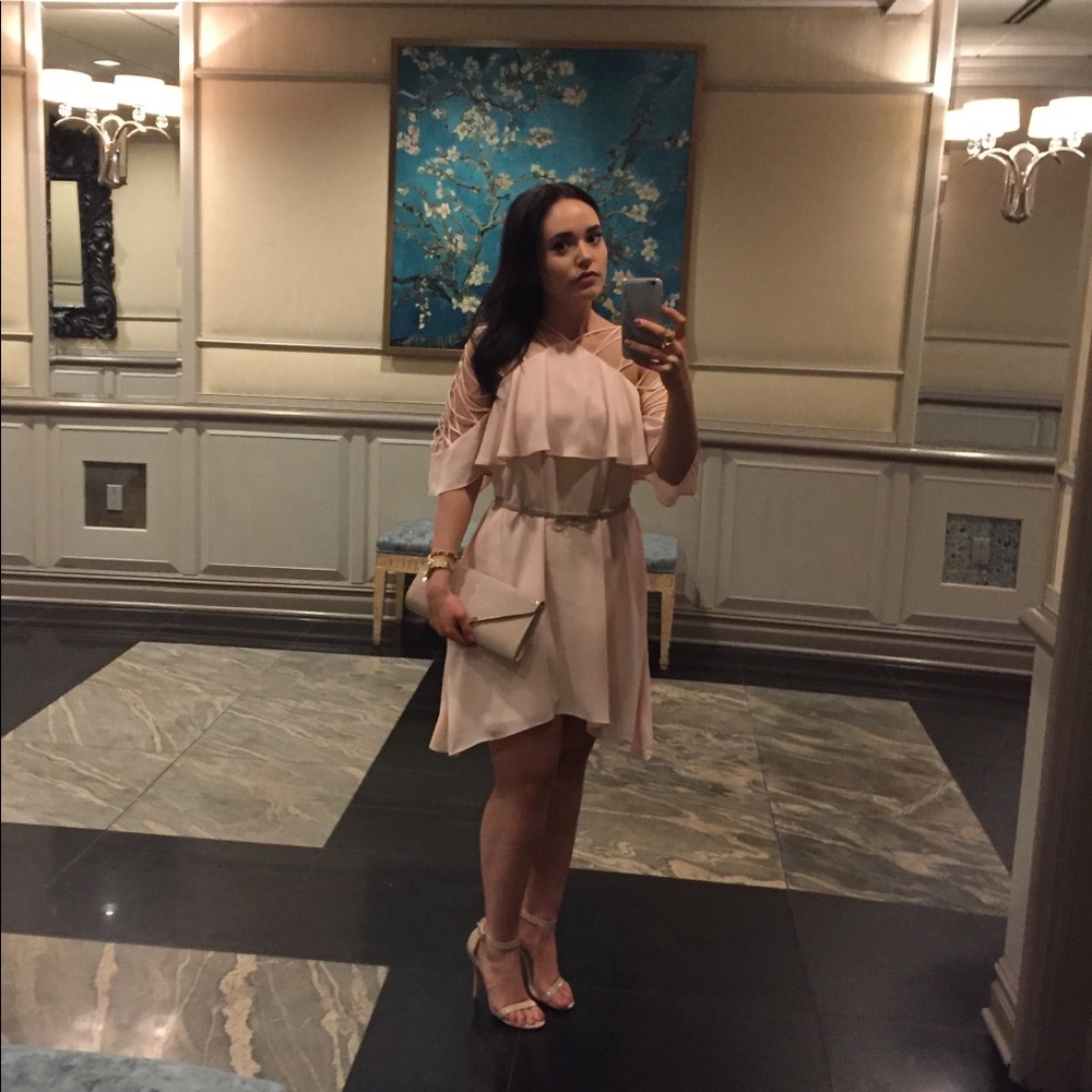 Blush dress